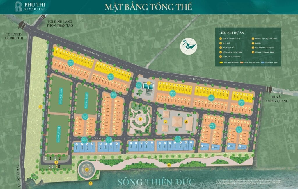 Phú Thị Riverside 17 MẶT BẰNG PHÚ THỊ RIVERSIDE
