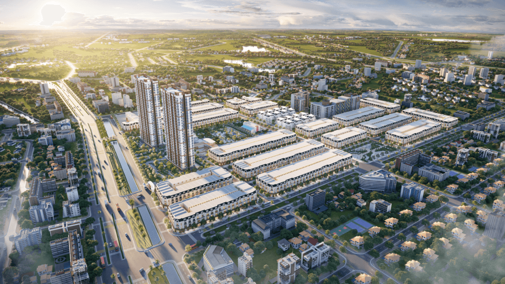 tổng thể dự án majestic city