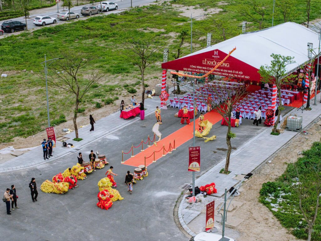 lễ khởi công majestic city