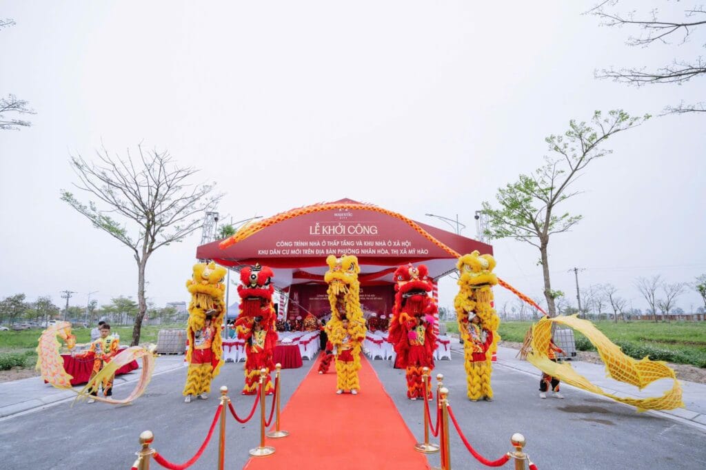 khởi công chung cư majestic city